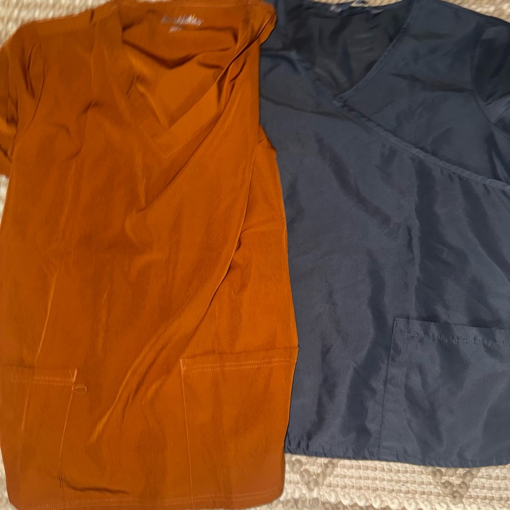 Two Scrub tops